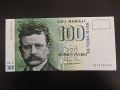  Seteli 100 mk Litt A 1986, sile / Bank note 100mk Litt A from 1986, UNC - Nro 6772